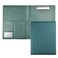 Enyuwlcm PU Leather Portfolio Folder with Clipboard Clip Padfolio for Women Interview School Office Business Green