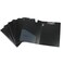 Eagle Plastic Clipboard Folder Letter Size 9841197Inch Pack of 6 Black