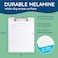 Blue Summit Supplies 30 Pack Dry Erase Clipboard Whiteboard Clipboard for Classroom White Board with Front Surface and Low Profile Clip Designed for Classroom and Business Use