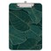 Hongri Plastic Cute Clipboard Letter Size for Students Teacher Woman and Kids Low Profile Clip Decorative Pattern Size 9 x 125 in Classic Leaves