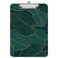 Hongri Plastic Cute Clipboard Letter Size for Students Teacher Woman and Kids Low Profile Clip Decorative Pattern Size 9 x 125 in Classic Leaves