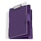 Hongri Clipboard with Storage Purple 85 x 11 Folder Nursing Side Opening Heavy Duty with Dual Compartment Smooth Writing for Teachers Classroom Size 133 x 94 x 15 in Office School Supplies
