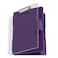 Hongri Clipboard with Storage Purple 85 x 11 Folder Nursing Side Opening Heavy Duty with Dual Compartment Smooth Writing for Teachers Classroom Size 133 x 94 x 15 in Office School Supplies