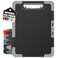 Sooez Toughest Clipboard with Storage Internal Pen Pouch Included Letter A4 Size Shockproof Heavy Duty Plastic Clip Boards 85x11 High Capacity Clipboards Box Case for Contractor Trucker Driver