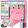 SC Printing World Nursing Clipboard EMT Edition 3 Layers Aluminum Foldable Nurse Clipboard Nursing Student Essentials Foldable Clipb oard Nursing Trifold Nursing School Essentials