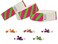 Qubiband Wristbands Striped 500 Pack 34 Wristbands for Events PinkGreen 500 Pack