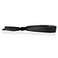 Wristco 100 Black Cloth Event Wristbands Plastic Closure to Prevent Transfer or Reuse PremiumGrade Fabric Bracelets for Party Entry Summer Camp VIP Identification Drink Ticket ID
