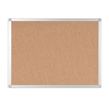 BoardsPlus Cork Bulletin Board 18 x 24 Wall Mounted SelfHealing Pin Board with Aluminum Frame Affordable Corkboard for Home Office Dorm Classroom