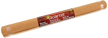 Quartet Cork Rolls Strips 24 x 48 Corkboard Bulletin Board Natural Case of 8 103