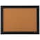Quartet Cork Board Bulletin Board 17 x 23 Framed Corkboard Black Frame Decorative Hanging Pin Board Perfect for Office Home Decor Home School Message Board or Vision Board 79281