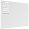 MaxGear Large Cork Board for Wall 36 x 24 White Bulletin Board 6 Pack Felt Wall Tiles with Pushpins Cork Boards for Office Pin Board Tack Board Cork Boards