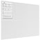 MaxGear Large Cork Board for Wall 36 x 24 White Bulletin Board 6 Pack Felt Wall Tiles with Pushpins Cork Boards for Office Pin Board Tack Board Cork Boards