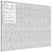 MaxGear Large Cork Board for Wall 36 x 24 Light Gray Bulletin Board 6 Pack Felt Wall Tiles with Pushpins Cork Boards for Office Pin Board Tack Board Cork Boards