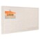 Lightomorrow Bulletin Board 24 x 18 inches Decorative Felt Pin Board Vision Board Cork Board Alternative for Wall Foldable Photo Board with 20 Pushpins Oatmeal