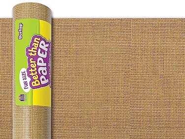 Teacher Created Resources Fun Size Burlap Better Than Paper Bulletin Board Roll TCR77418