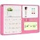 DOLLAR BOSS 3in1 Foldable Bulletin Board 16x24 Horizontal Magnetic Whiteboard with Cork Acrylic Shelves SoundAbsorbing Felt for HomeOfficeDorm Includes PinsMagnets Pink