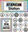 Carson Dellosa Education Carson Dellosa 32 pc Growth Mindset Bulletin Board Set Motivational Poster with Affirmation Cards Homeschool and Classroom Calm Down Corner Supplies and Boho Decor