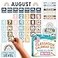 Hadley Designs Classroom Calendar Set Bulletin Board Decorations Boho School Calendar for Classroom Decor Kindergarten Preschool Elementary Teacher Must Haves Homeschool Daycare Essentials