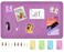 Vuzvuv Violet Purple 28x16 Large Cork Board with 50 Push Pins for Valentines Day SelfAdhesive Bulletin Board for Wall Felt Pin Vision Board for Paste NotesSchedules Offices Home