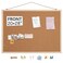 TooCust 20 x 28 Cork Boards for Walls with Wooden Frame 1pack Whiteboard and Cork Board Combo Double Sided Office Board for Wall Organizer Bulletins Board Hanging Pin Board for School Home Office