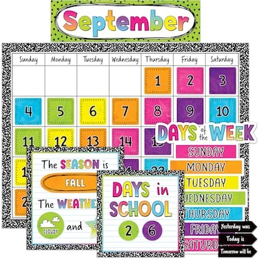 Teacher Created Resources Brights 4Ever Calendar Bulletin Board TCR6921