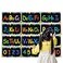 KVZVK 12 Pcs Alphabet Bulletin Board Strips Alphabet Chart and Number Line for Classroom Wall Decorations Including ABC and 010 Number Bulletin Board Decorations