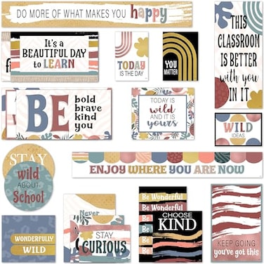 Teacher Created Resources Wonderfully Wild Mini Bulletin Board