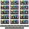 Gethelud Alphabet Bulletin Board Set 15 PCS Crayon DieCut ABC Wall Decorations 26 Upper Lower Case Letters Plus 020 Numbers for Preschool Kindergarten Classroom Playroom Bedroom Decorations