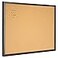 OWLKELA 24 x 36 Cork Board Bulletin Board Black Framed Corkboard Black Oak Frame Corkboard Vision Board and Decorative Hanging Pin Board