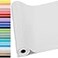 Hahafelt 16 in x 40 Ft Fabric Bulletin Board Roll Classroom Non Woven Fabric Background Decorations Waterproof Wrinkle Resistant Bulletin Board for Back to School Wall DecorWhitePure