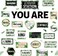 ZOIIWA Greenery Affirmation Station Bulletin Board Set Classroom Decorations Simply Boho Eucalyptus Motivational Posters You Are Positive Affirmations Cutouts Farmhouse Inspirational for Classroom Wal