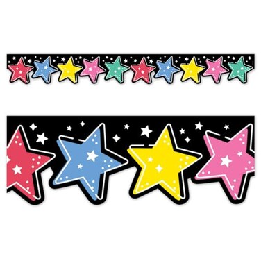 Creative Teaching Press CTP Star Bright EZ Border Bulletin Board Border Top Classroom Decorating Accents 10981