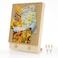 Trycooling Bulletin BoardCork Board on the DesktopSmall Mini Hanging Tack Message Memo Picture Board for Home Office School
