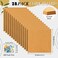 Reginary Cork Board Tiles 12 x 12 in 05 in Thick Square Bulletin Boards Cork Tiles Bulk with Push Pins Mini Natural Self Adhesive Backing Corkboards for Wall Home Office Floor DIY28 Pcs