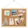 FEBSNOW Cork BoardCork Board Bulletin Board146 X 11 inches Vision BoardBulletin Board for OfficeWall Mounted Pin Board for Office Home and School