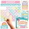 Hadley Designs Classroom Calendar Set Bulletin Board Decorations Pastel School Calendar for Classroom Decor Kindergarten Preschool Elementary Teacher Must Haves Homeschool Daycare Essentials