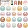 Frienda Boho Affirmation Station Bulletin Board Set Motivational Posters Classroom Mirror Growth Mindset Decor Positive Affirmations Accents Cutouts for School Office Home Teacher Wall Supply