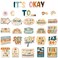 AREOK Boho Bulletin Board Decorations Set Its Okay To Mental Health Posters Speech Therapy Decor School Nurse Office Inspirational Positive Affirmations Bulletin Board Decorations Accents Wall Art