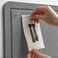 Lightomorrow Bulletin Board 35 x 17 12 inches Felt Board Decorative Pin Board Cork Board Alternative for Wall Foldable SelfAdhesive Vision Board Prayer Board with 20 Pushpins Gray