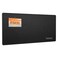 Lightomorrow Bulletin Board 35 x 17 12 inches Felt Board Decorative Pin Board Cork Board Alternative for Wall Foldable SelfAdhesive Vision Board Prayer Board with 20 Pushpins Black