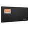 Lightomorrow Bulletin Board 35 x 17 12 inches Felt Board Decorative Pin Board Cork Board Alternative for Wall Foldable SelfAdhesive Vision Board Prayer Board with 20 Pushpins Black