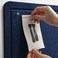 Lightomorrow Bulletin Board 24 x 18 inches Felt Board Decorative Pin Board Cork Board Alternative for Wall Foldable Photo Board SelfAdhesive Vision Board with 20 Pushpins Dark Blue