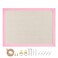 TORASO Small Linen Bulletin Board102x142 Pink Wood Frame Bulletin BoardsBeige Linen Pin Board for Home Kitchen Office DecorativePK2636