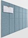 DECORITA Cork Board 24 x36 Alternative 6 Pack Felt Wall Tiles with Safe Removable Adhesive Tabs Cork Boards for Walls Home Office Pin Board Tack Board Cork Board Gray Blue