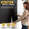 WALLHERO Large Bulletin Board Tack Board 59x36 15 Pack Wall Pin Board Cork Board Alternative for Walls Tablero de Corcho para Pared Cord Board for Wall Black Slats