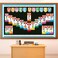 Justforjoyful Vowel Valley Bulletin Board Set Back to School Classroom Decorations Sound Wall Phonics Poster Vowel Learning Cutouts Early Learning Kindergarten Elementary School Classroom Chalkboard W