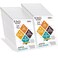 NIUBEE 24 Pack Acrylic Sign Holder 85 x 11 Inches Slanted Back Clear Plastic Sign Holder Paper Display Table Stand for Office Store Restaurant