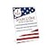 Source One 85 x 14 Clear Slant Back Sign Holder Notice Holder Legal Size 1 Pack