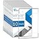 EHWINE 10 Pack 85x11 Wall Mount Acrylic Sign Holder Wall Signs Photo Menu Flyer Display Holders Plastic Clear Acrylic Frames for Office Home Hotel Business Store with Adhesive Tape