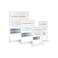 ECKEK ABS Plastic Sign HolderMenu Displays T Shape Sign Stand Vertical White A6 105148mm413583 inches